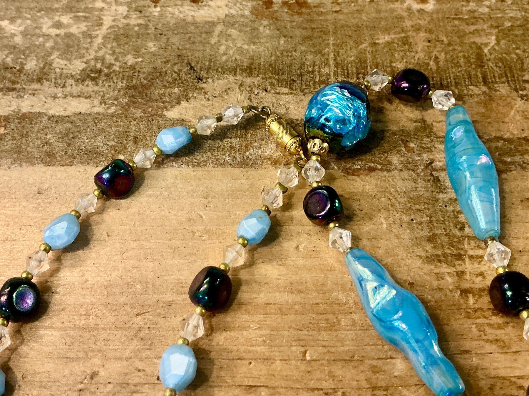 Gablonzer Ketten: ART DECO COLLIER MIT GABLONZER STRASSSTEINE UM 1930, TOP – Gebraucht aus Biglen von Limarkt 3