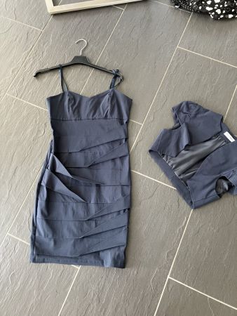 Neues strechiges Kleid mit passendem Bolero