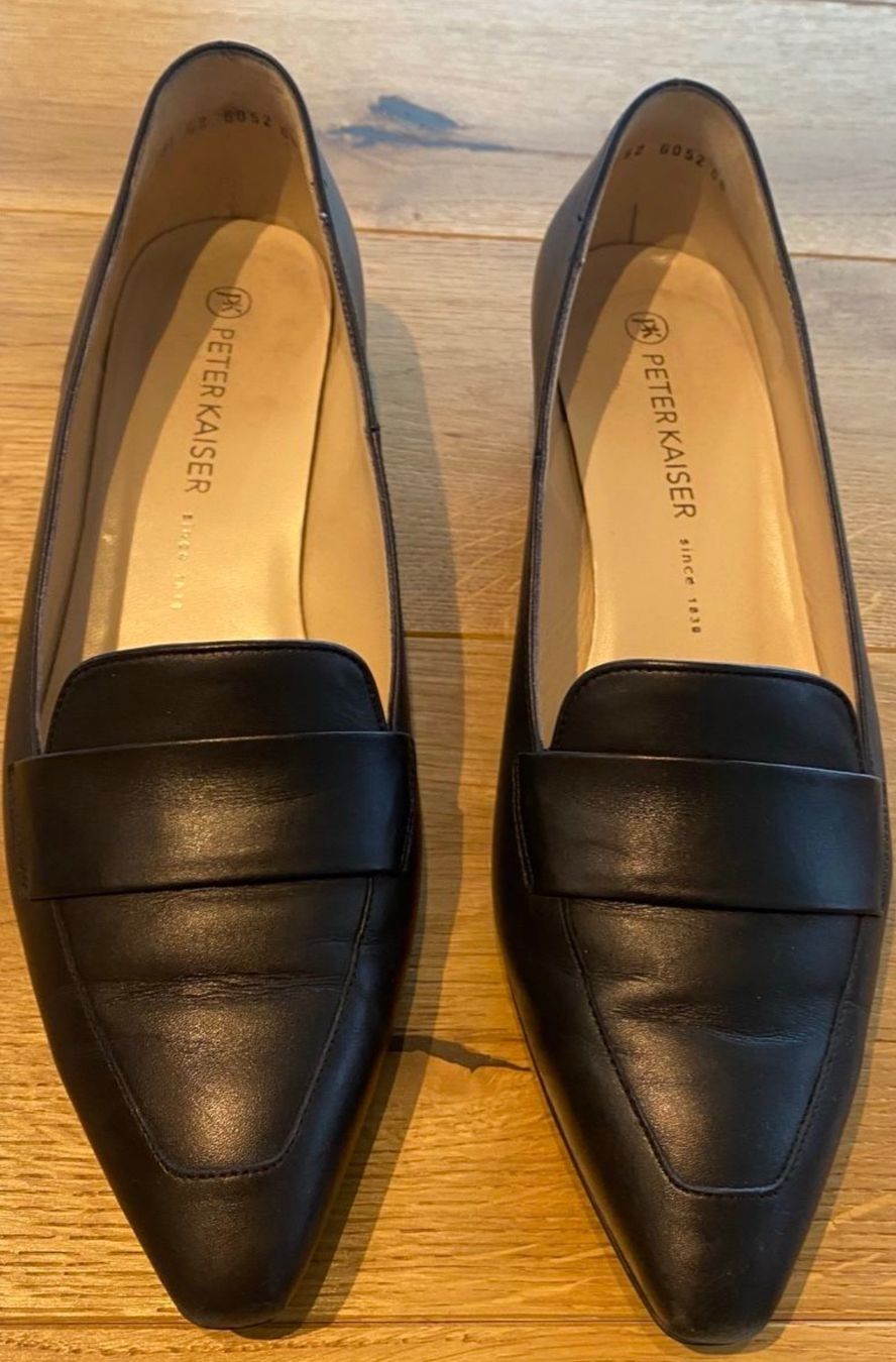 Kaiser Scarpe da donna: Peter Kaiser Leder Pumps Schwarz Gr. 40-41 – Usato da USTER venduto da ioana2004