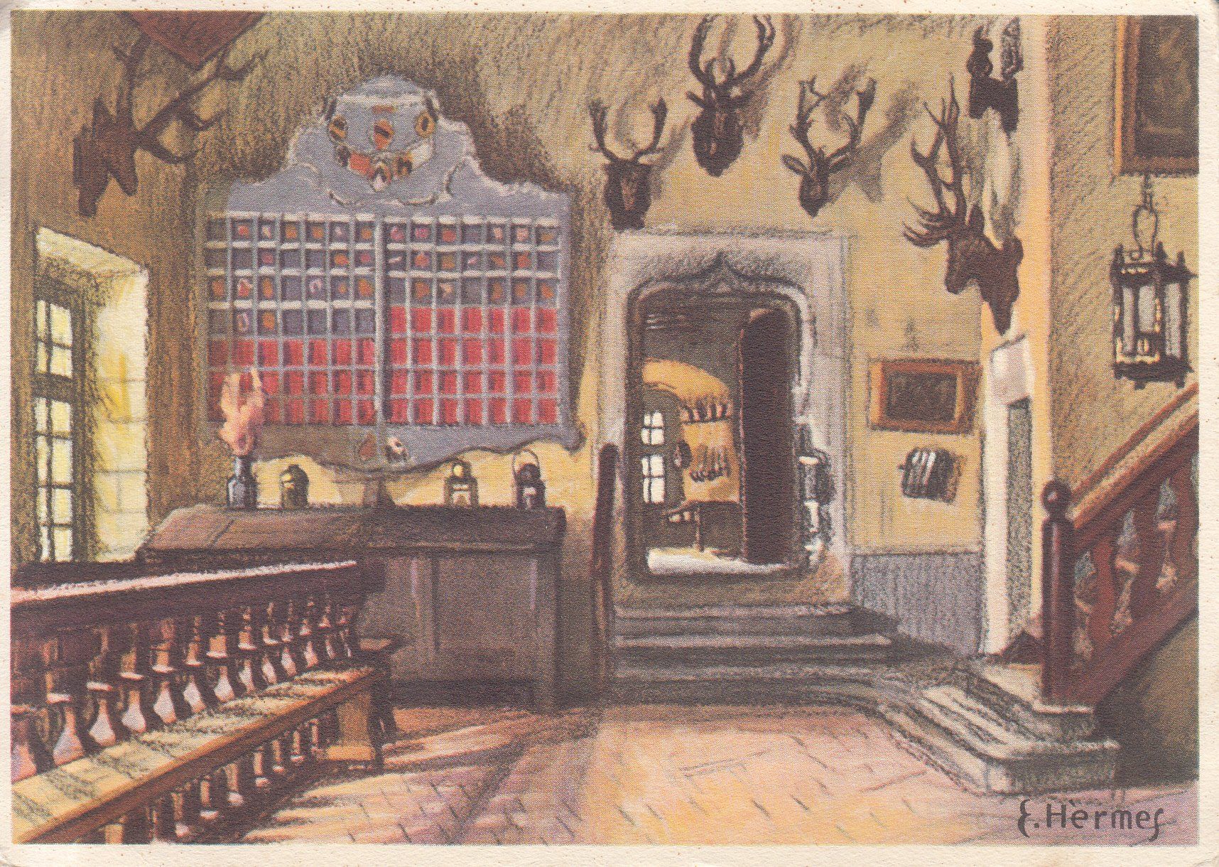 Cartoline postali: Oron Château ca. 1940 – Usato da Bürglen TG venduto da StampGraf