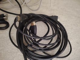 PC und TV Kabel