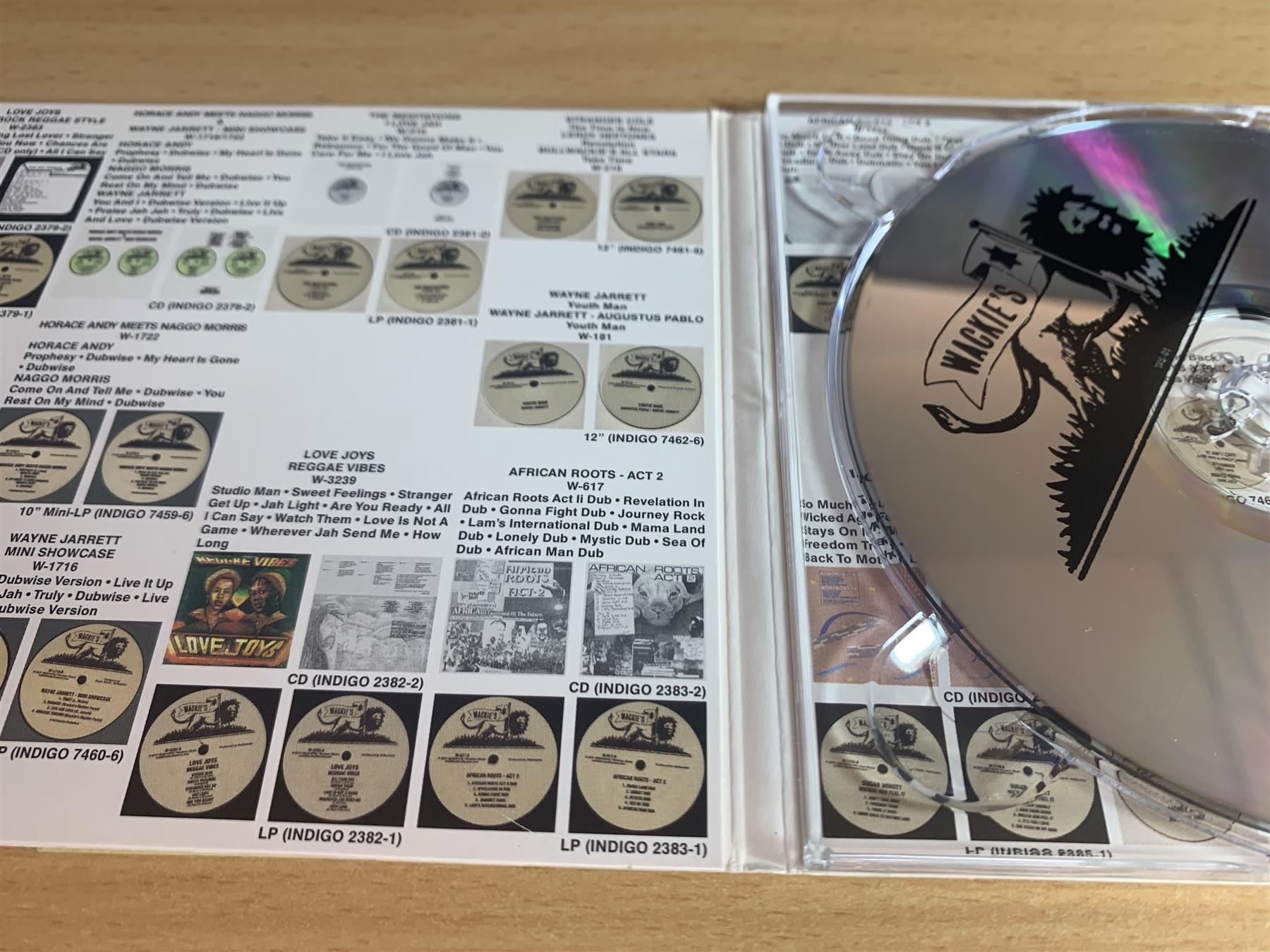 CD: Various – Wackies Sampler Vol. 1 – Usato da Rikon im Tösstal venduto da Alpenmutz 2