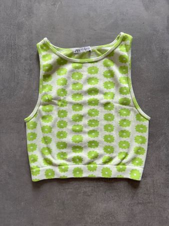 Top floreale Zara