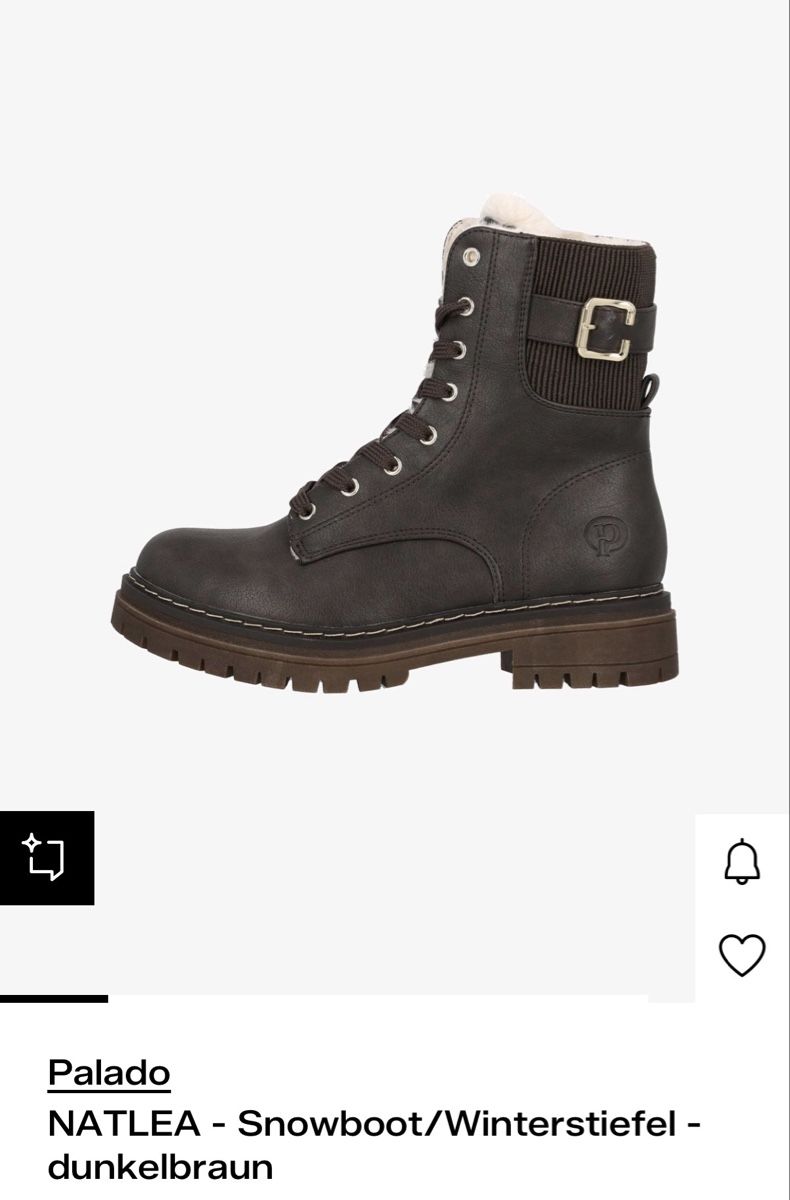 Damenschuhe: Palado Winterstiefel NATLEA, Gr. 40 – Gebraucht aus Oberrüti von Important