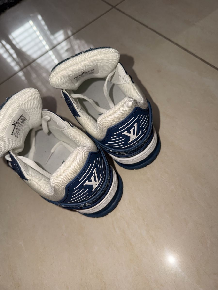 Scarpe da uomo: Louis Vuitton Sneaker Trainer blau weiss – Nuovo (secondo la descrizione) da Niederlenz venduto da fiz_87fv 3