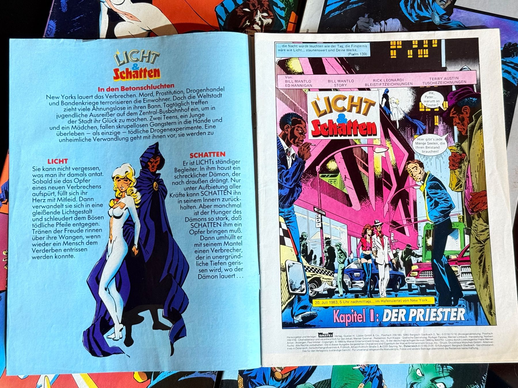Fumetti: Marvel Comic Licht & Schatten, #1 - 5, nicht komplett – Usato da Zuerich venduto da SonderArt-Wertgut 3