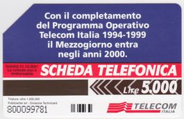 Telefonkarte Italien Telecom Italia