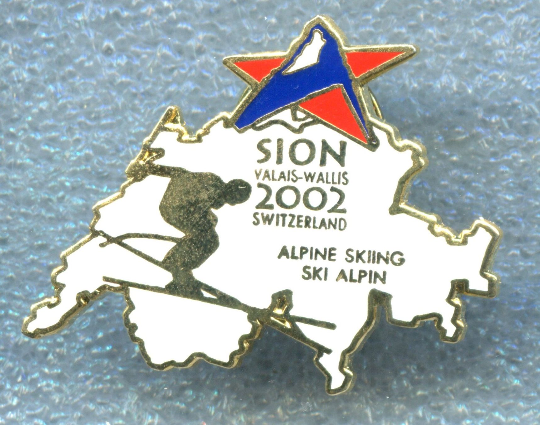 Placchette & Badge: SION 2002 Ski Alpin – Usato da Winterthur venduto da Sammleroase