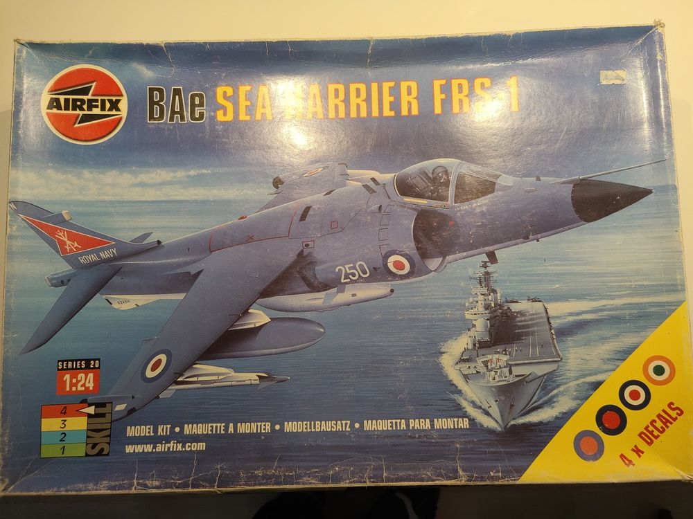 Airfix 1:24 Bae Sea Harrier FRS-1 (Neu und originalverpackt) in Alpnach ...