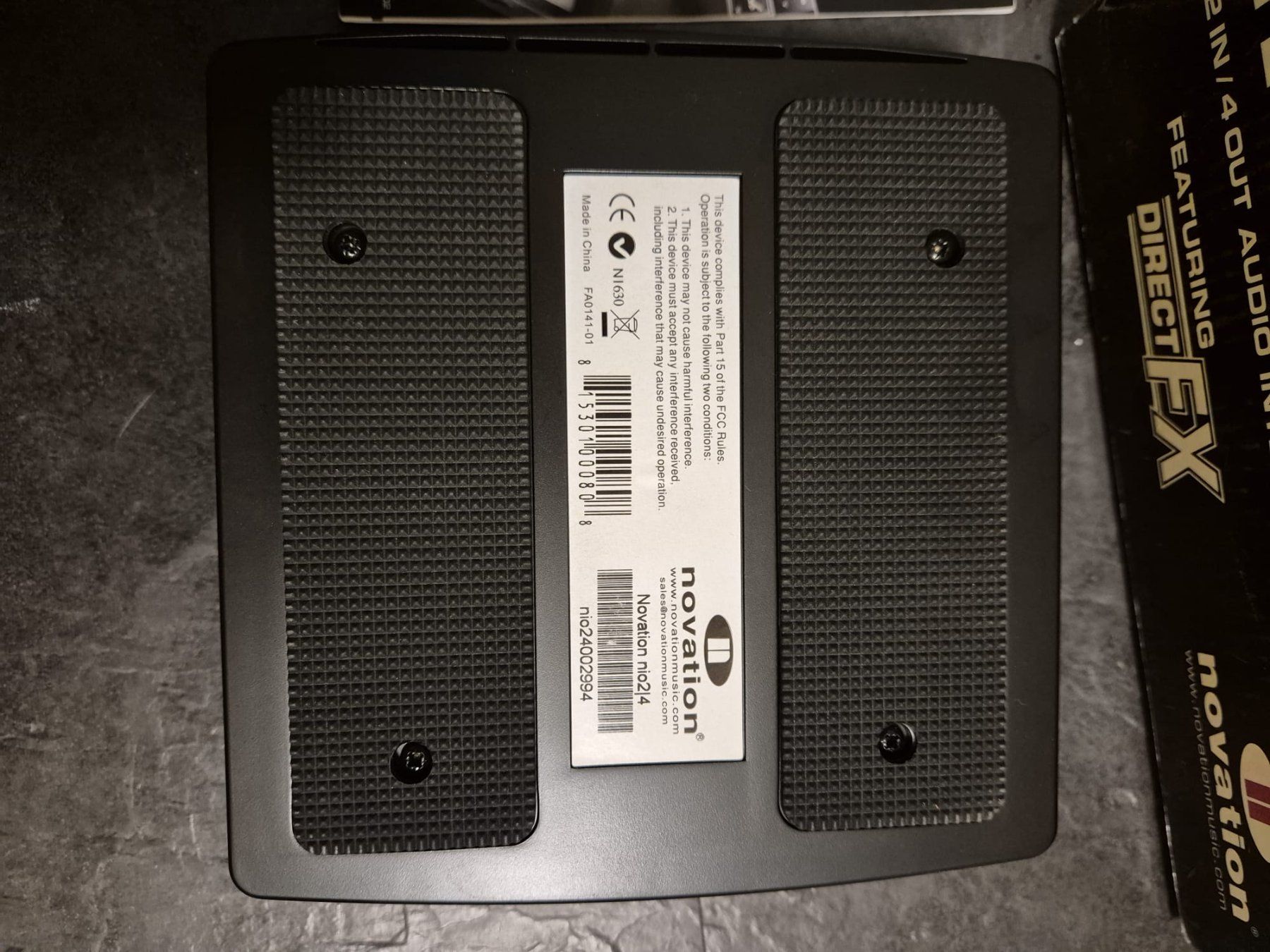 Registratori: Novation nio 2|4 2IN/4OUT Audio Interface mit Zubehör – Usato da Riedt b. Erlen venduto da AndreasRohner92 4