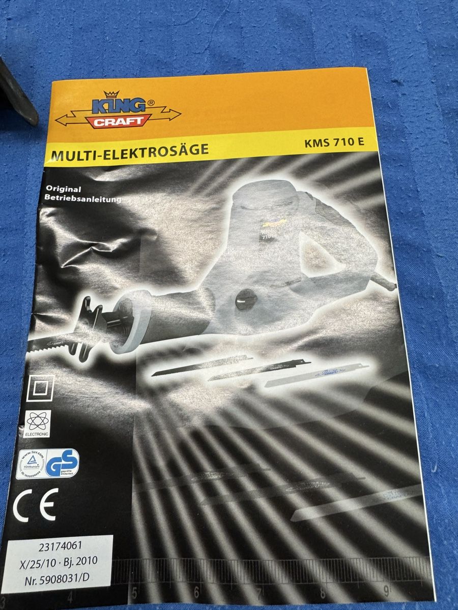 Seghe: Multi-Elektrosäge KMS 710 E – Usato da Ostermundigen venduto da Gummibaerli63 4