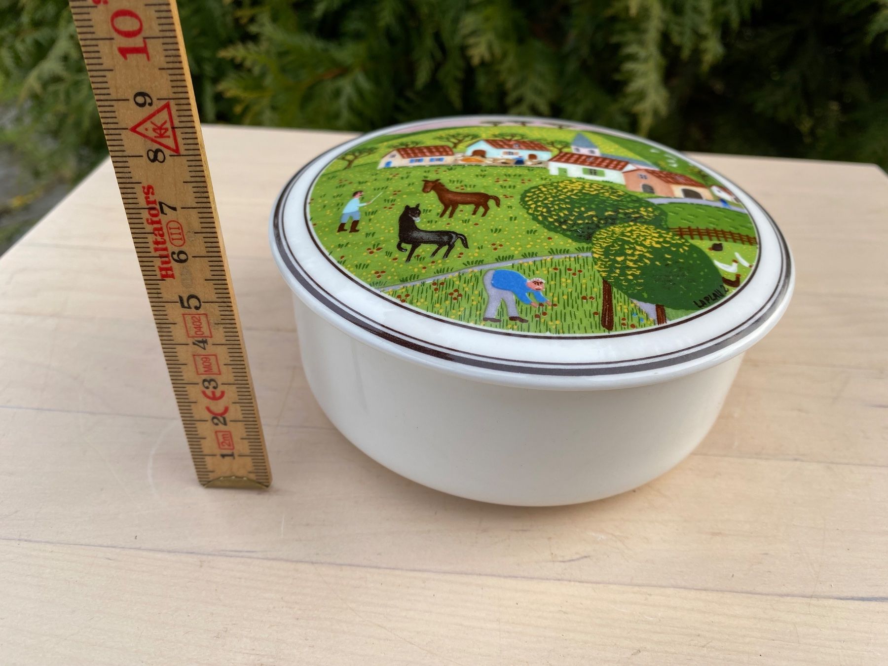 Villeroy & Boch Zuccheriere: schöne Villeroy & Boch Design Naiv Dose – Usato da Feldbach venduto da Olive1 8