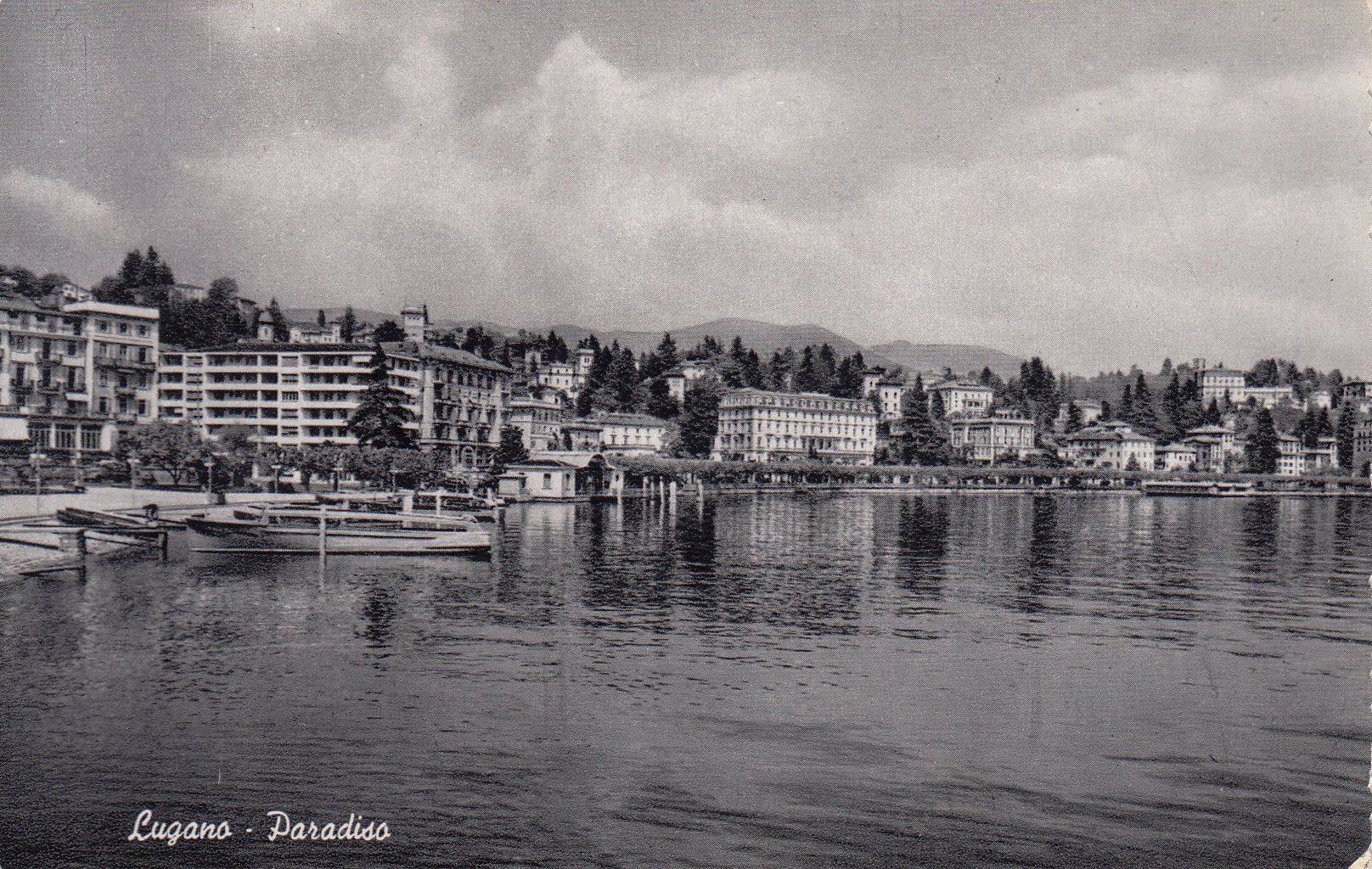 Cartoline postali: Tesserete (Lugano Paradiso) 1957 – Usato da Bürglen TG venduto da StampGraf