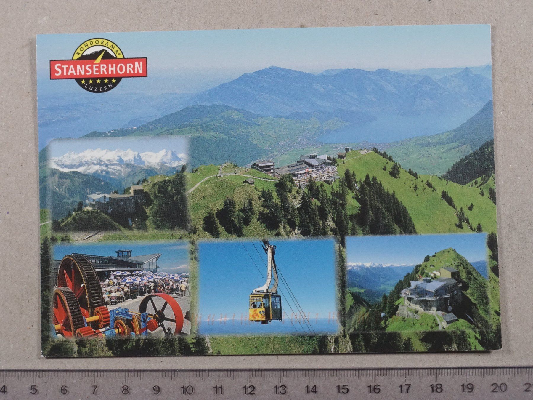 Cartoline postali: Stanserhorn, 2019, Stans – Usato da Lenzburg venduto da fh1