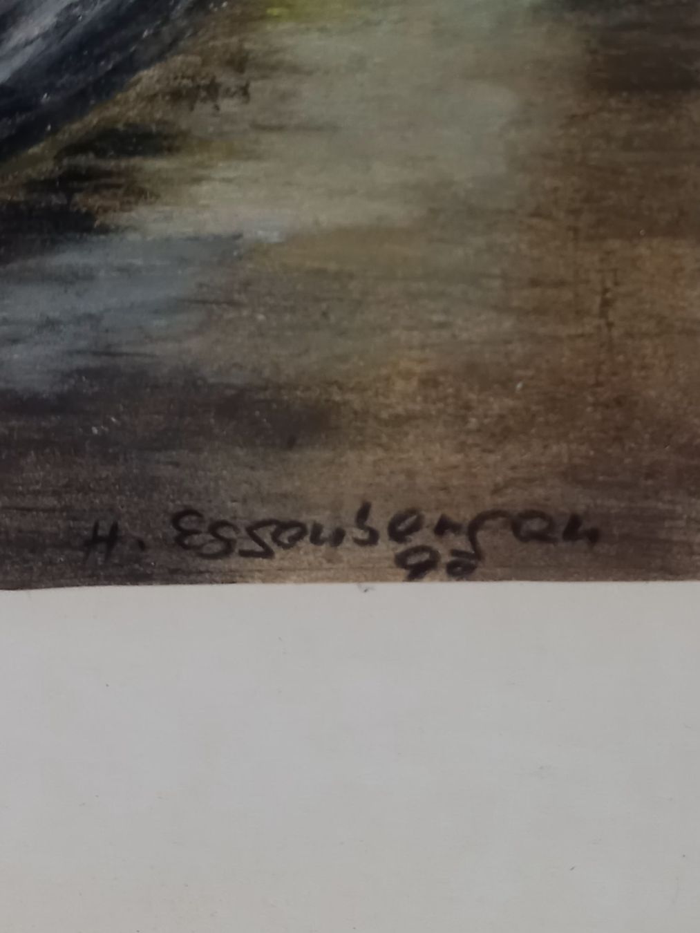 Dipinti: OELBILD; handgemalt und signiert – Usato da Marbach LU venduto da Ilrebo 1