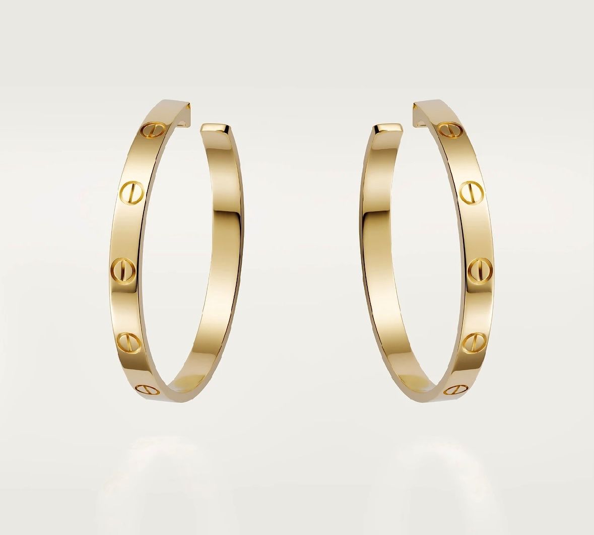 Cartier Orecchini pendenti & Orecchini a lobo: Cartier Love Creolen – Nuovo (secondo la descrizione) da Wittenbach venduto da janine37 4