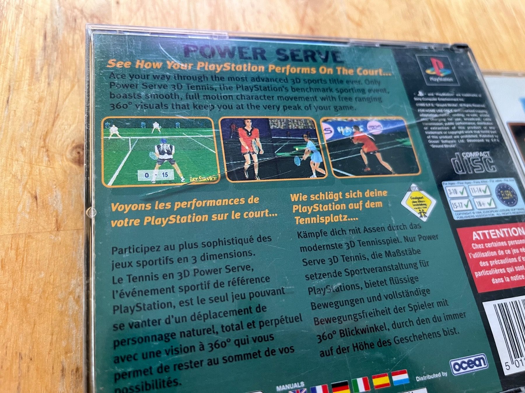 Giochi: Power Serve (CIB) – Usato da Frenkendorf venduto da gelbeZinnie 1