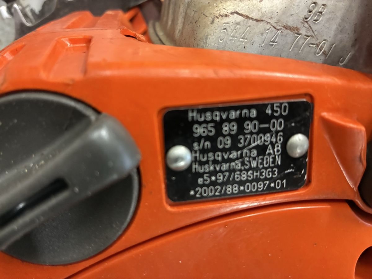 Husqvarna Seghe: Husquarna 450 – Usato da Rüderswil venduto da Avant530 6