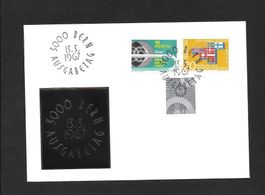 FDC Serien 446-448 Werbemarken ET 13.3.1967 schön illustr.