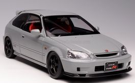 HONDA CIVIC TYPE-R (EK9) WITH YOKOHAMA TIRES AND ENGINE 1/18