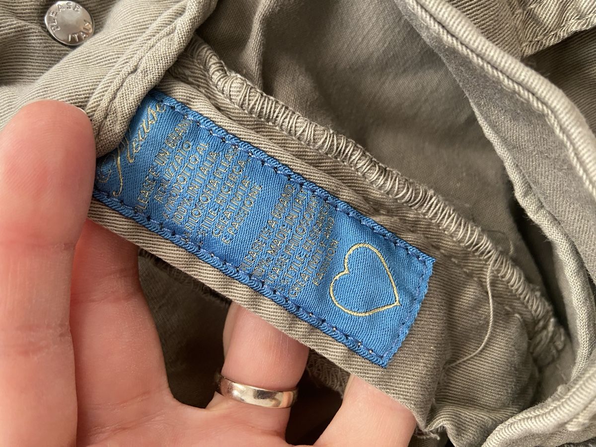 Pantaloni: Hose Please P.L.S. olivgrün – Usato da Thun venduto da Mare_Pia 3
