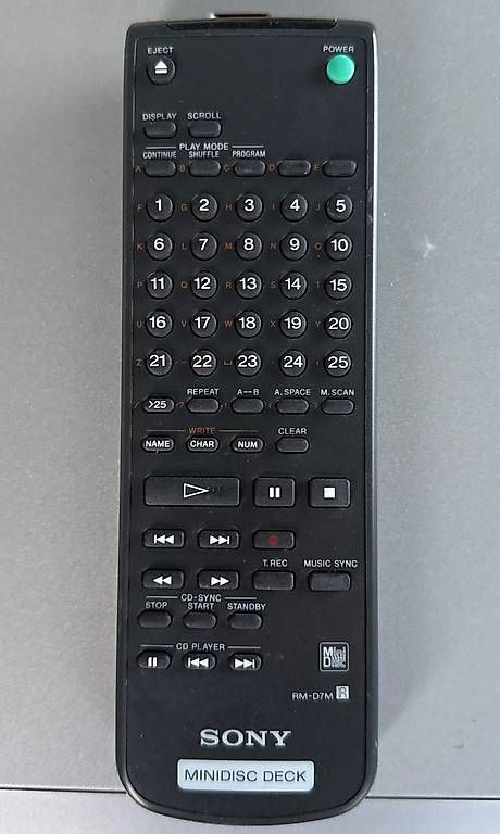 Sony Minidisc: Sony Minidisc MDS-JE530 – Usato da Wil SG venduto da Saintch 3