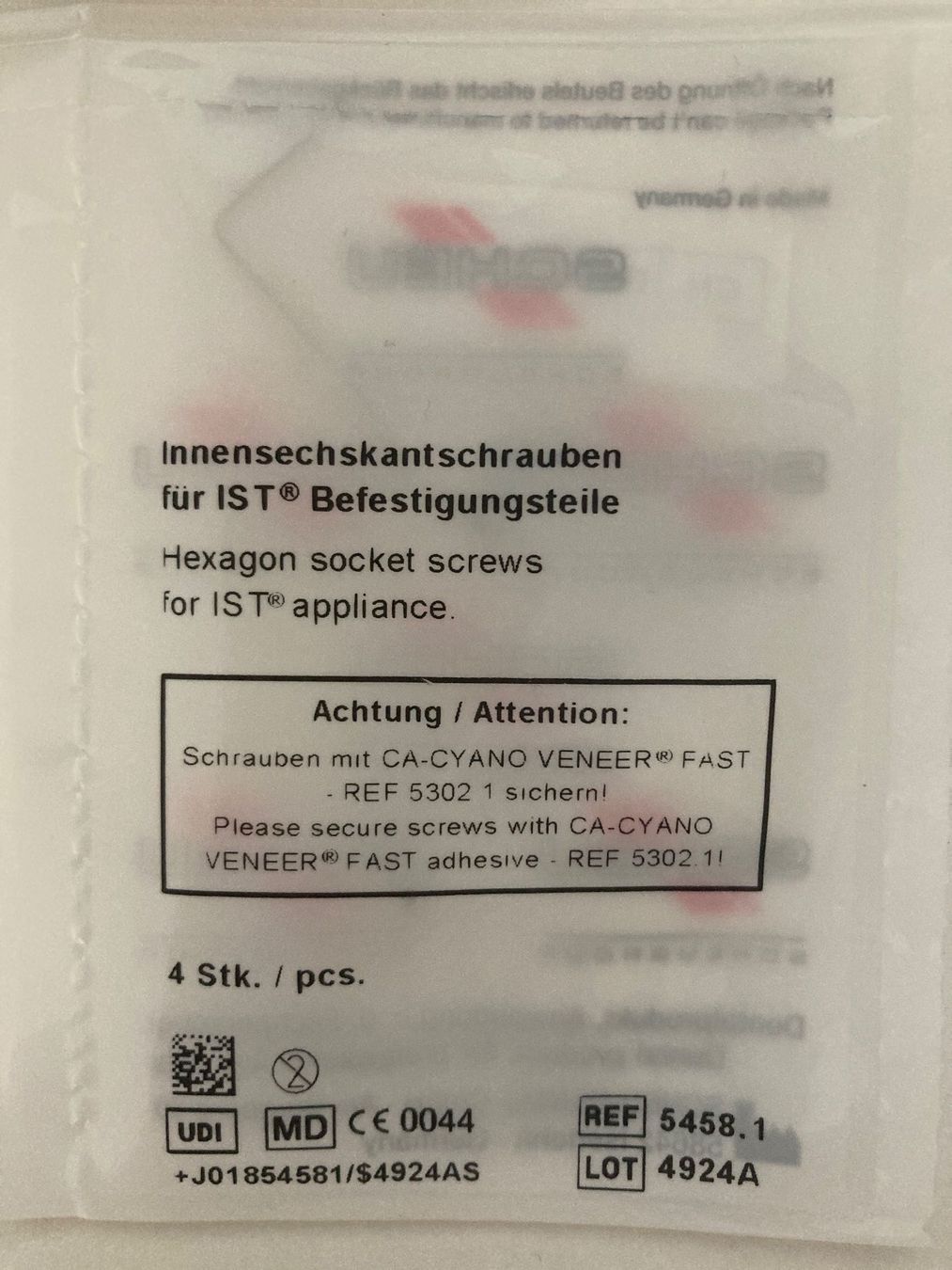 Medizinische Geräte: Scheu Dental: Komponenten zu IST-System – Neu und originalverpackt aus Kaltbrunn von Silberkiste 4