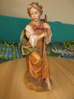 Montafoner Krippenfiguren, Hirtin, Egon Pfefferkorn, Holz
