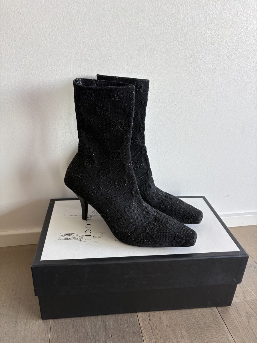 Gucci Scarpe da donna: Gucci Boots GG Fabric Patterned Size 39 – Usato da Nyon venduto da My_wardrobe 4