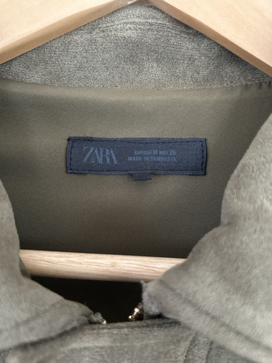 Zara Giacche: Bomberjacke in Wildlederoptik, M – Nuovo (secondo la descrizione) da Walchwil venduto da lil_6t8v 1