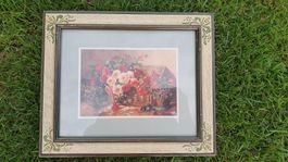 copie d'une aquarelle anglaise( les roses de Green Park UK)