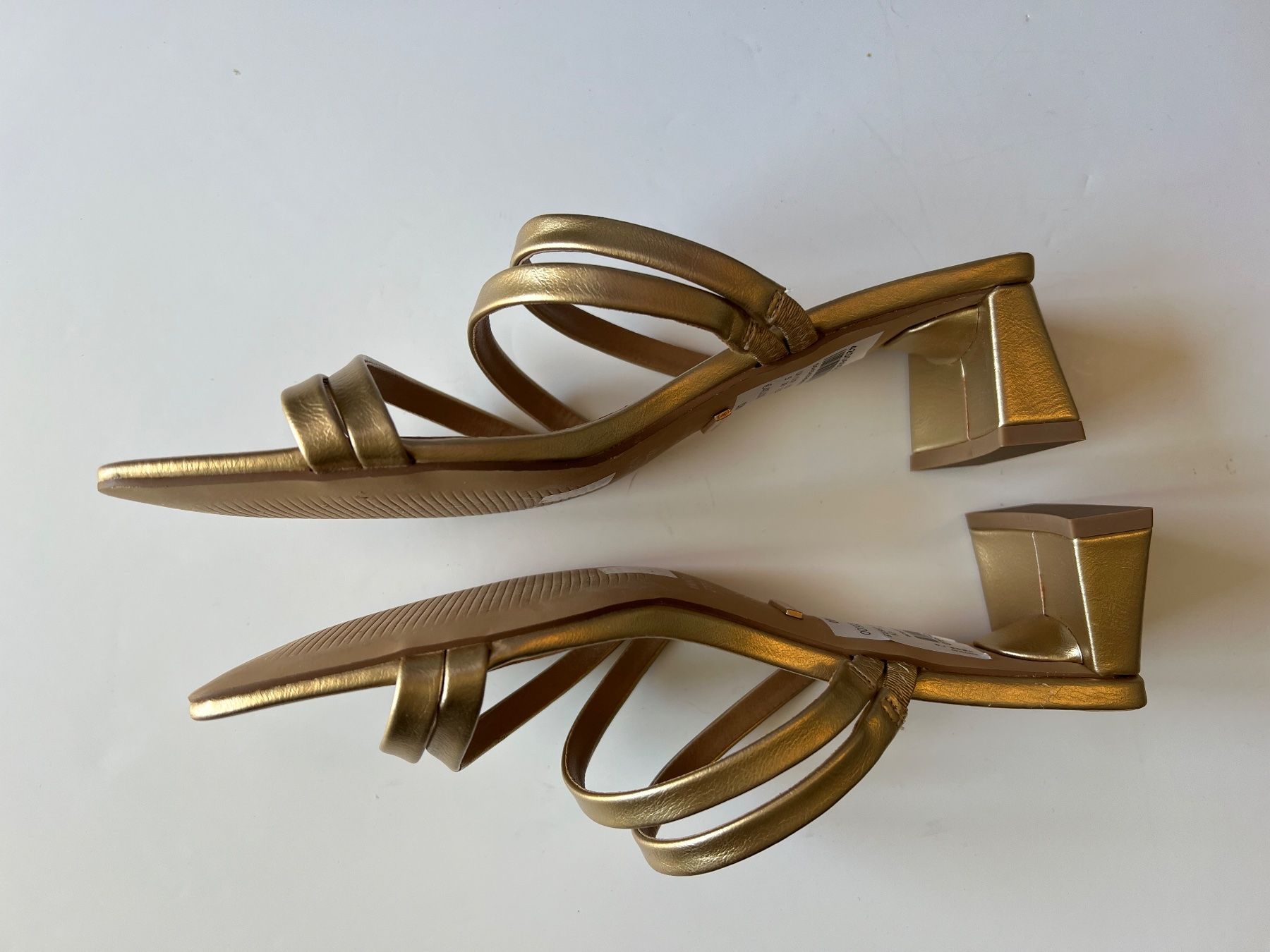 Scarpe da donna: Mules dorées Topshop 38 – Nuovo (secondo la descrizione) da Neuchâtel venduto da Thesebootsaremadeforwalking 1