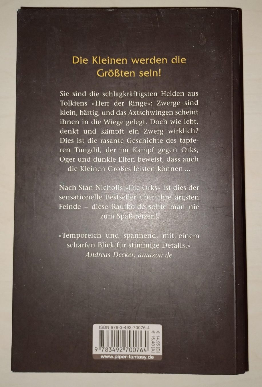 Libri: Buch - Die Zwerge / Roman – Usato da Leimbach TG venduto da manu-tg 1