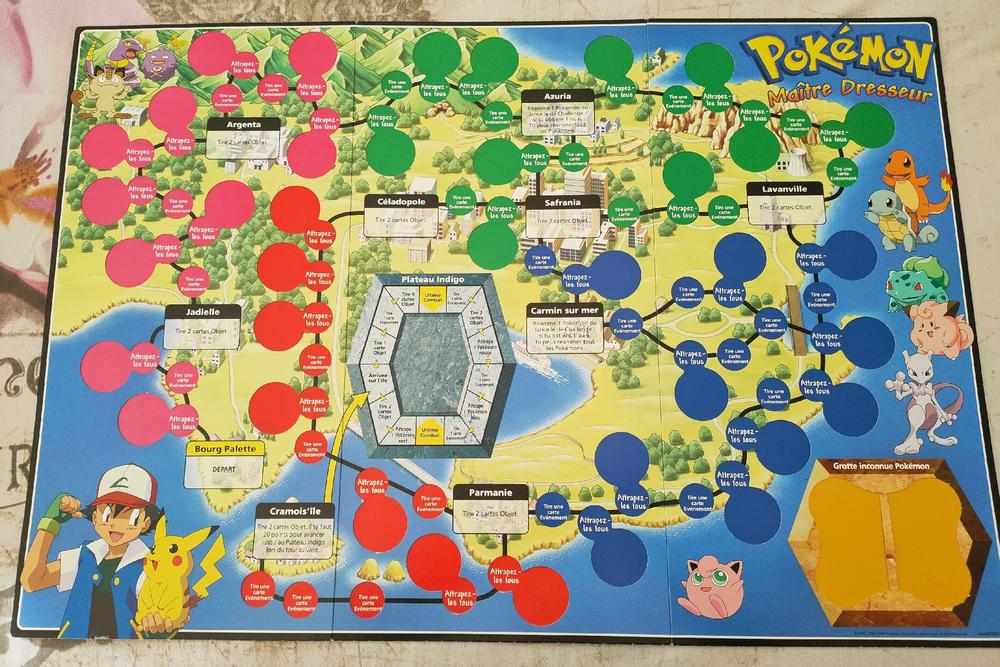 Pokémon- Maitre dresseur - Attrapez les tous - Jeux de société Mb jeux