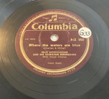 Hawaiian Serenaders-Felix Mendelssohn- Schellack -10“ -78RPM