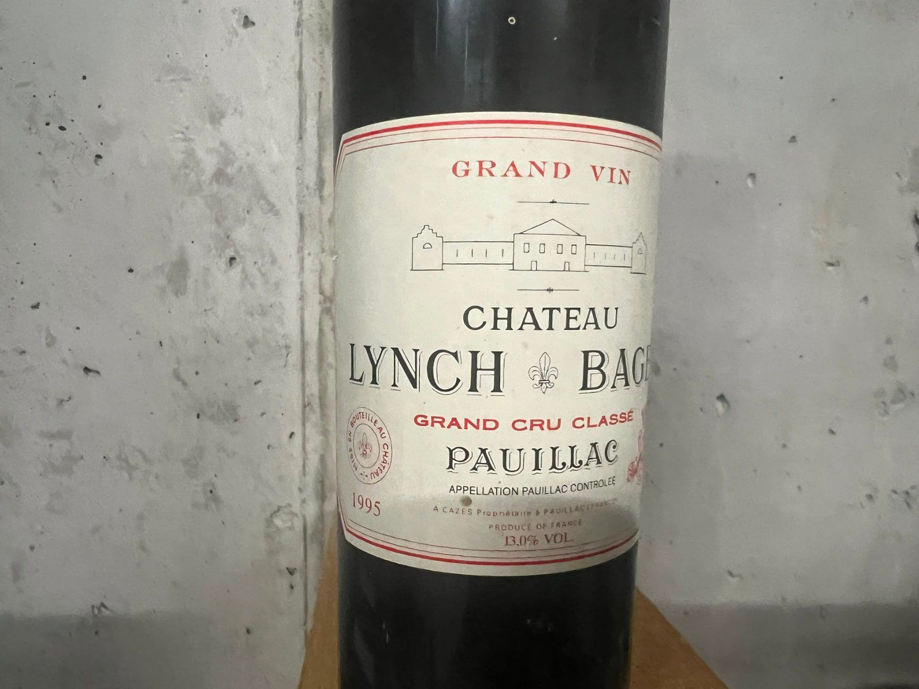 Lynch Bages Vino: Château Lynch Bages 1995 – Nuovo (secondo la descrizione) da Gams venduto da Ri-Ga 1