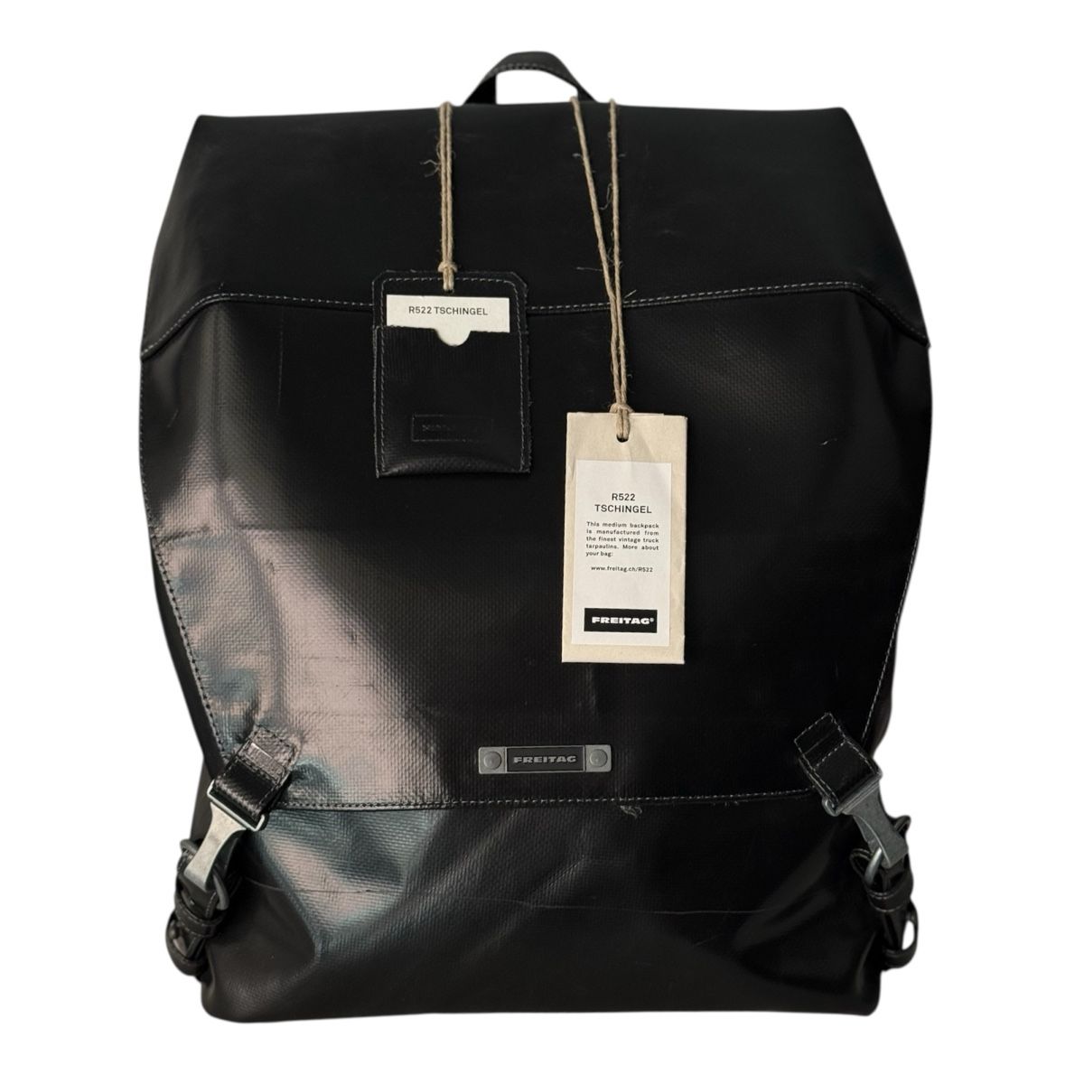 Freitag - R522 Tschingel - All Black (Neu und originalverpackt) in 