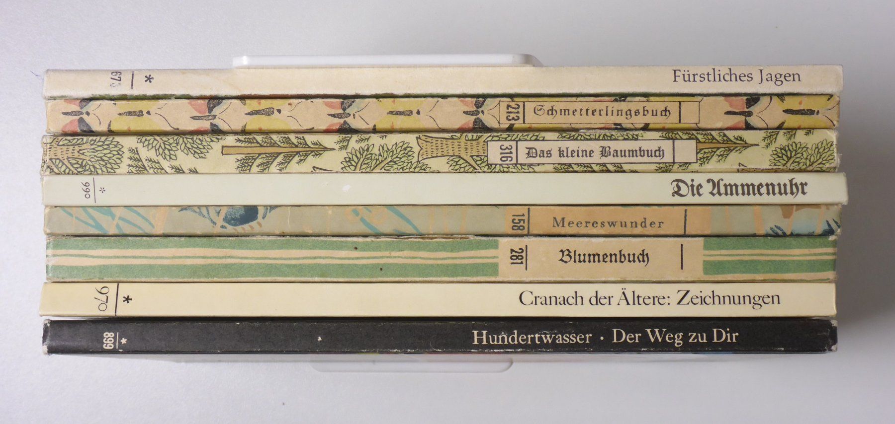 Libri: Insel-Bücherei illustriert, 8 Bände – Usato da Erschwil venduto da taglang