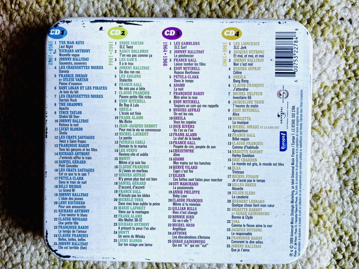 CD: VA - SALUT LES COPAINS 1959-1969 – Usato da Inkwil venduto da RetrOhyeah_Schweiz 1