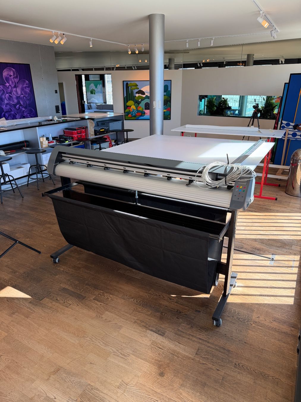 Tutte le macchine: Schneideplotter mit Ständer Breite 160cm guter Zustand – Usato da Zürich venduto da SirViana 4