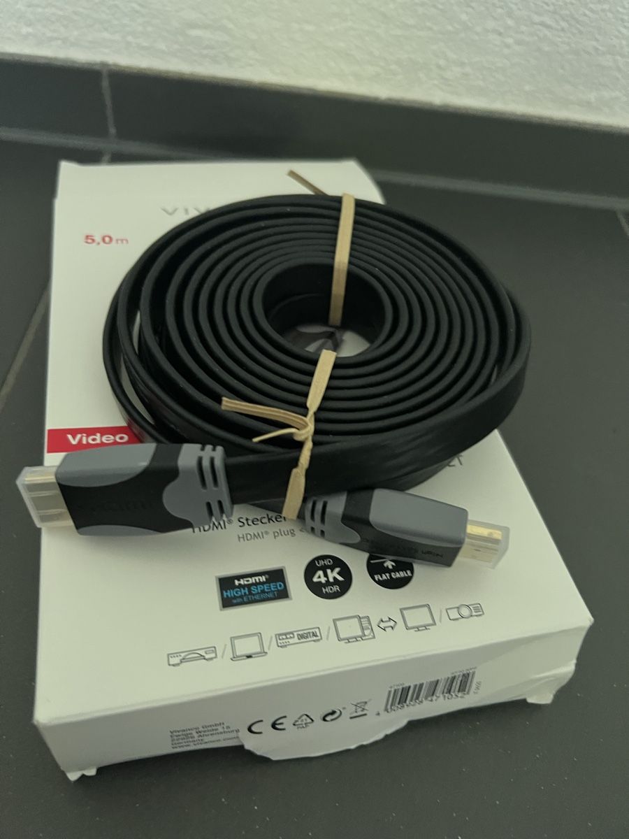 Kabel: HDMI Kabel 5M – Neu und originalverpackt aus Holziken von 181281 2