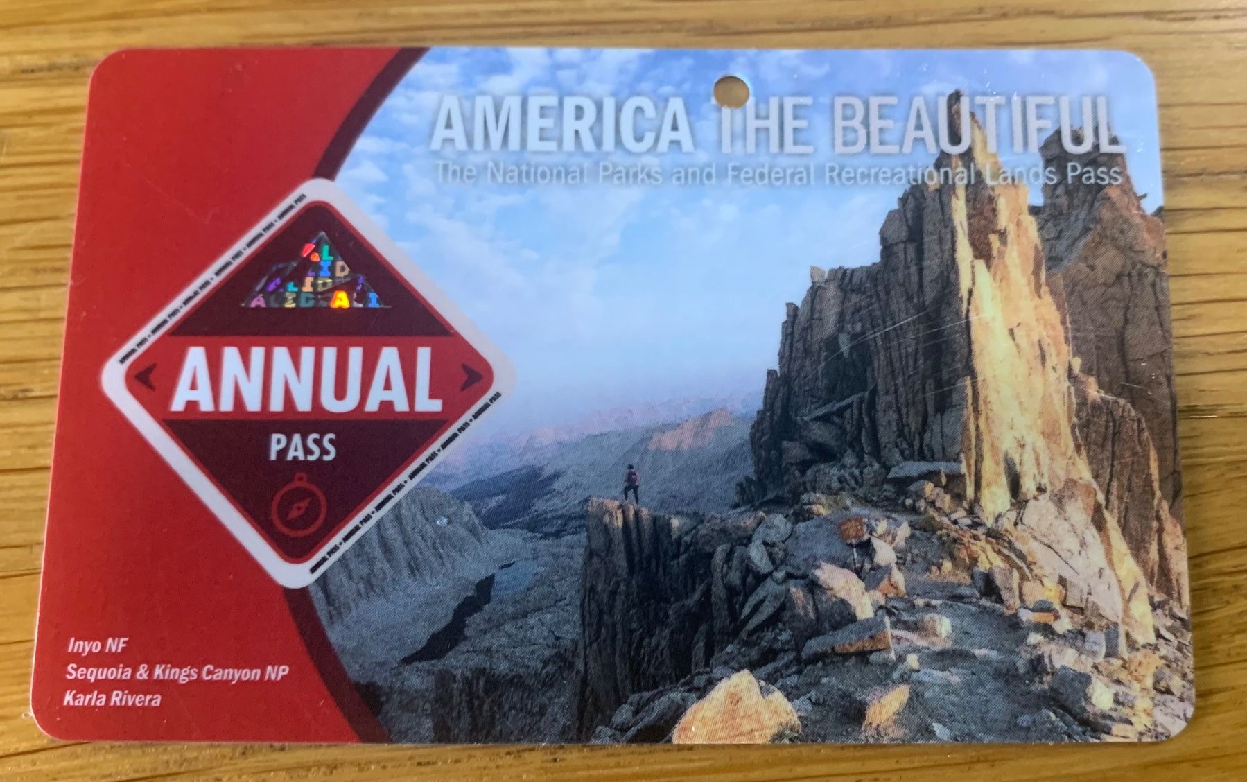 Karten: America the beautiful Annual Pass – Gebraucht aus Langendorf von