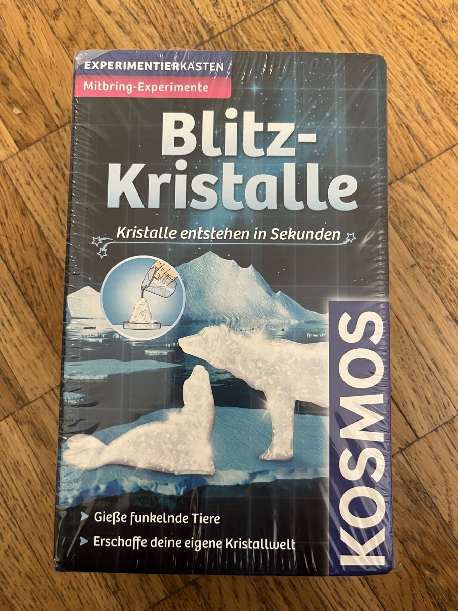 Kosmos Jeux: Experimentierkasten Kosmos Blitz-Kristalle  – Neuf avec emballage d'origine à Zürich par gwe_2byy