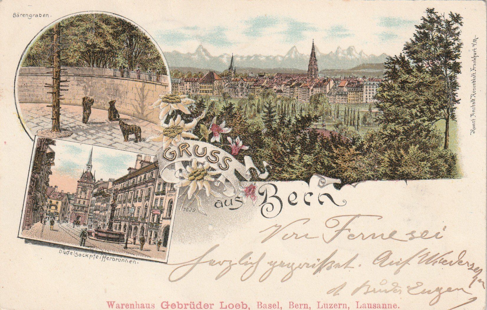 Cartes postales: Bern Litho – D'occasion à Rorschacherberg par fratovi2