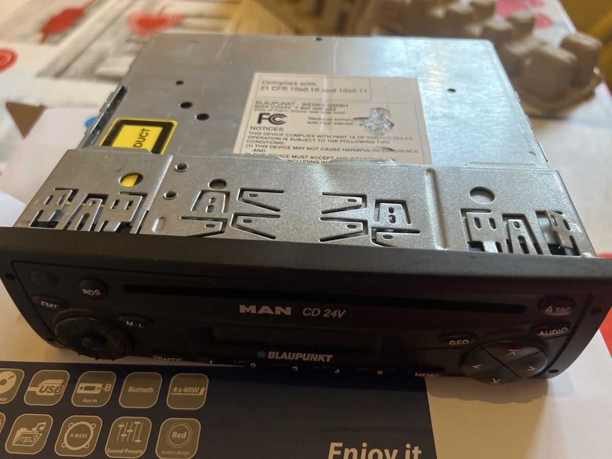 Blaupunkt Radio: Blaupunkt Radio MAN CD24v – Usato da Gontenschwil venduto da Jeepli1970 1
