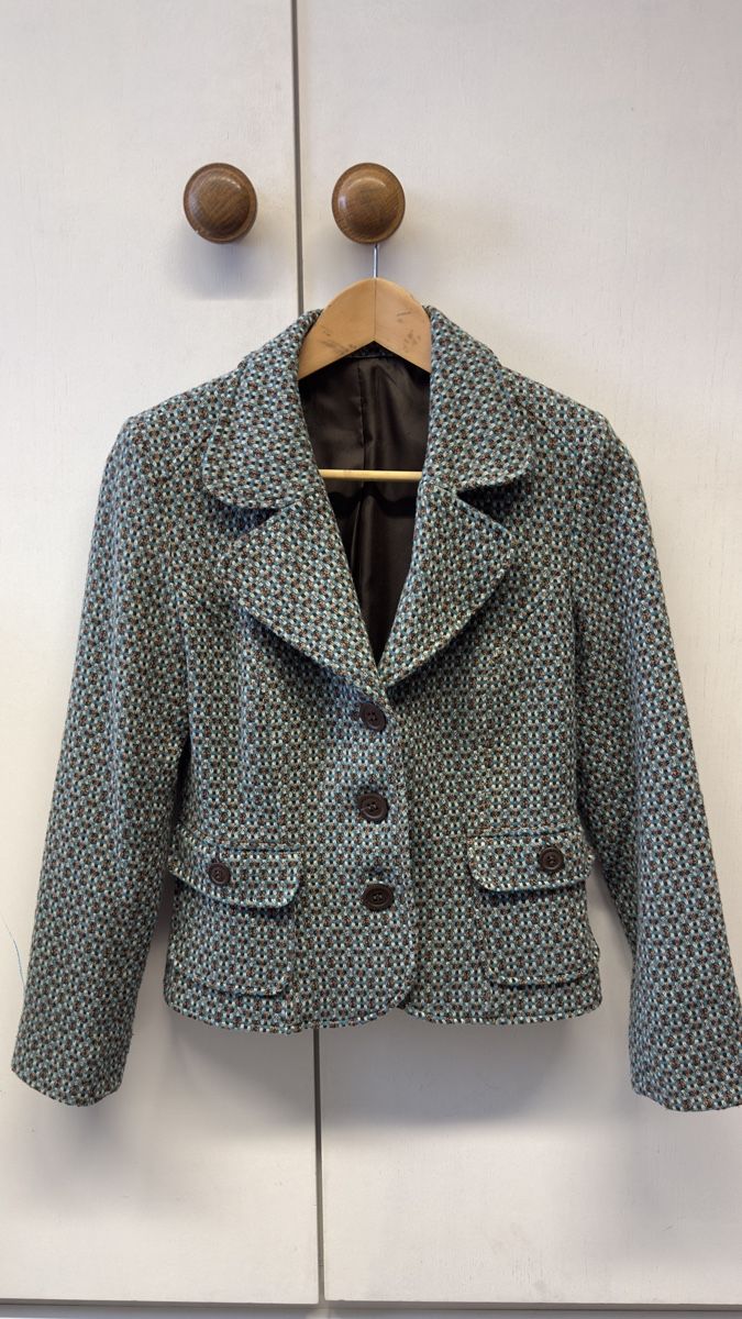 Jacken: Eleganter Tweed Blazer, Grösse 36 – Gebraucht aus Einsiedeln von svandan
