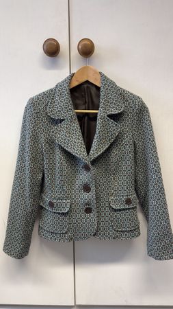 Eleganter Tweed Blazer, Grösse 36