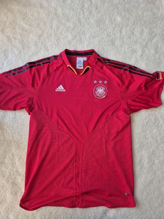 Original Adidas Deutschland DFB Auswärtstrikot Rot