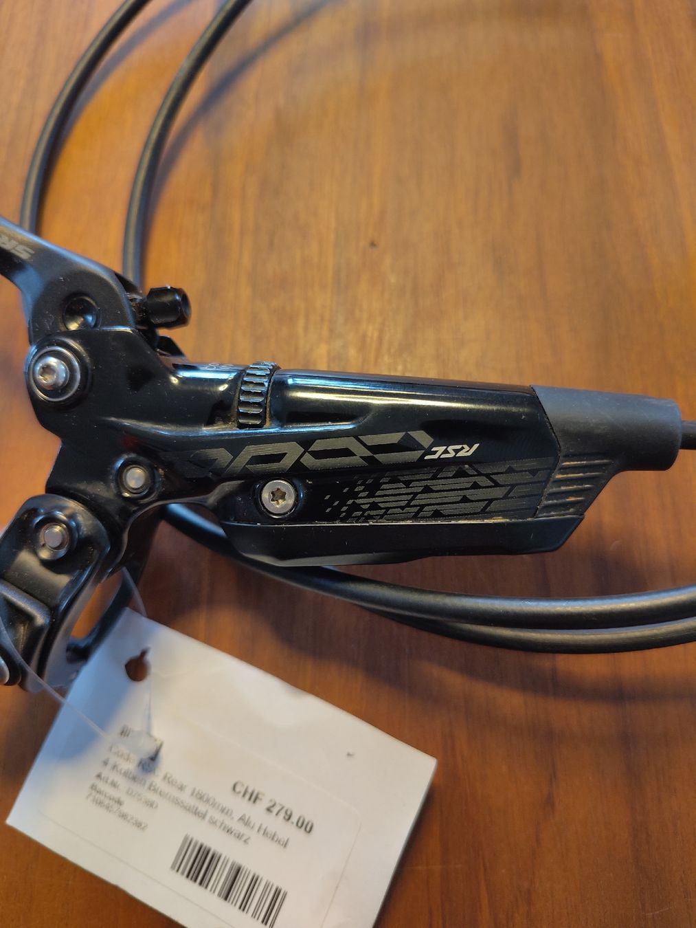 Ersatzteile: SRAM Code RSC Scheibenbremse hinten schwarz neuwertig – Neu (gemäss Beschreibung) aus Uznach von TheRoyalrider 1