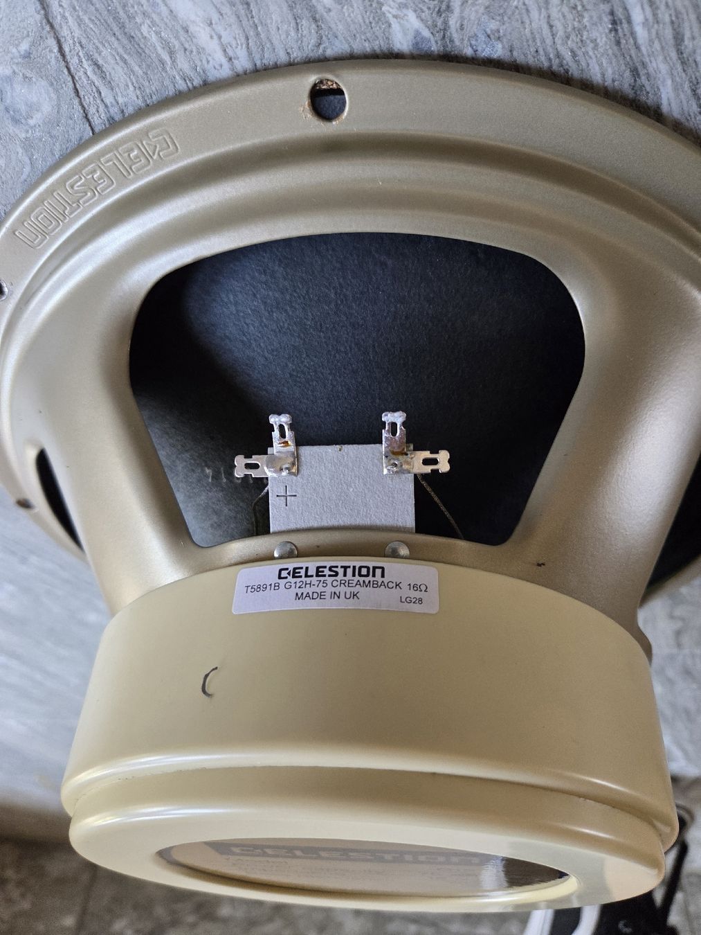 Lautsprecher: Celestion Creamback 12'' Gitarrenspeaker 16 Ohm / 75 W – Gebraucht aus Laax GR von tommygun 1